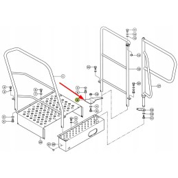 795958 0 turėklų laikiklis