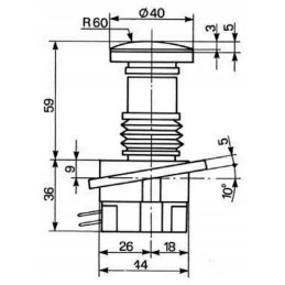 Dviejų galių mt cobo kojinis jungiklis