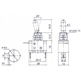 Dangtelio jungiklio viršutinis pistoleto komplektas oranžinis 12v
