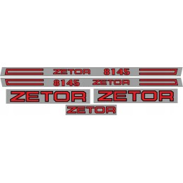 Zetor 8145 laminuoti lipdukai, komplektas, bortai, stogelis