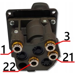 Apvertimo reguliatorius kipra išvertimo svirtis