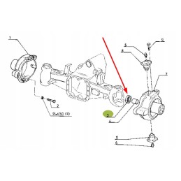 6000102147 priekinis alyvos sandariklis 42 x 62 x 14