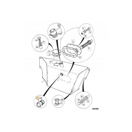 Žiūrėjimo stiklas, alyvos indikatorius, hidro jcb 3cx 4cx kiti