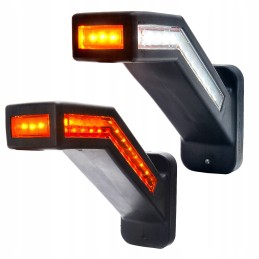 Vilkiko priekabos lemputė, žymeklis, posūkio signalas 2x