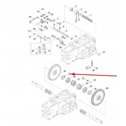 Gbt858 52 poveržlė, pritvirtinanti veržlę