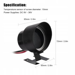 Vandens temperatūros indikatoriaus jutiklis