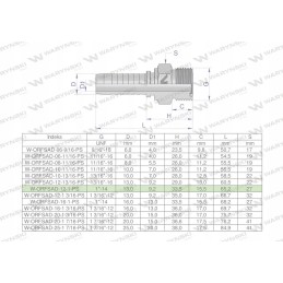 Hidraulinė armatūra orfsad dn13 1 14 premium
