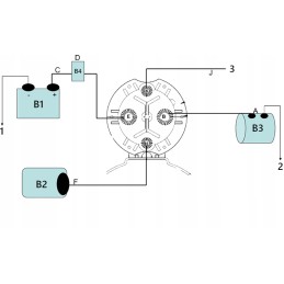 Hidraulinio siurblio agregato ritė 24v 200a