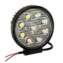 LED darbinė halogeninė lempa 27w 12v 24v prožektorius
