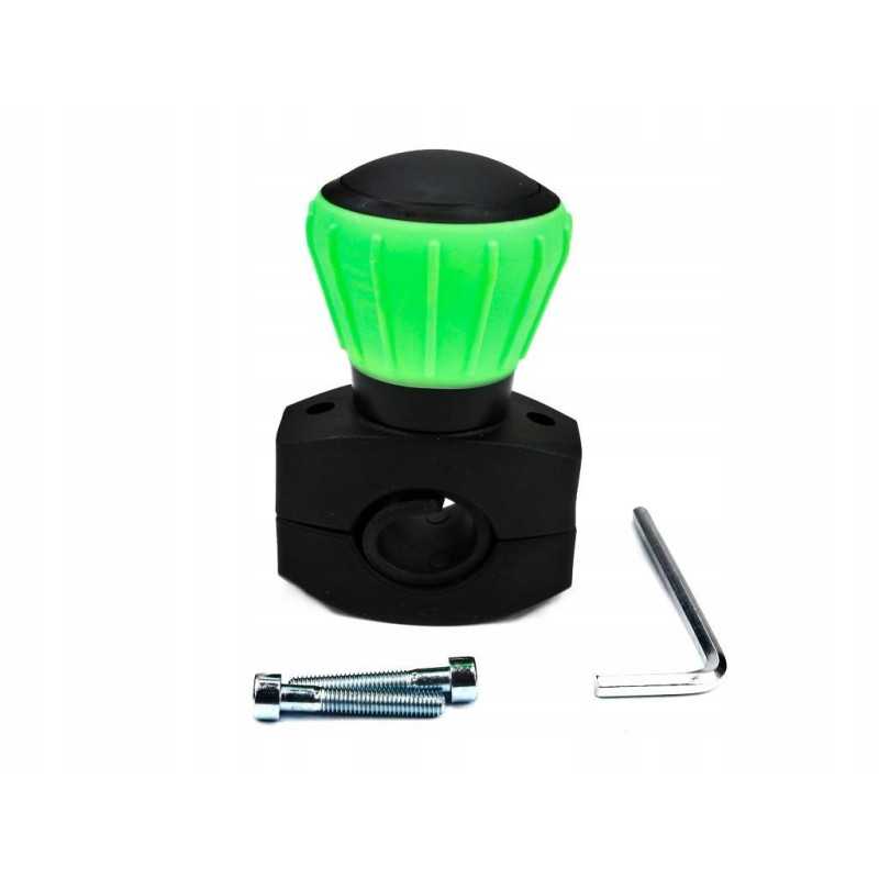 Vairo rankenėlė ant guolio yra žalia