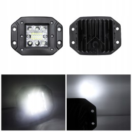 2x 40w darbinė lempa montuojama buferyje