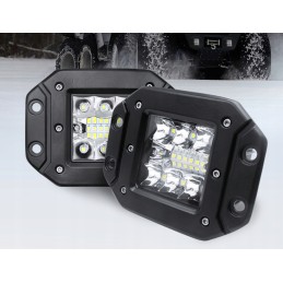 2x 40w darbinė lempa montuojama buferyje