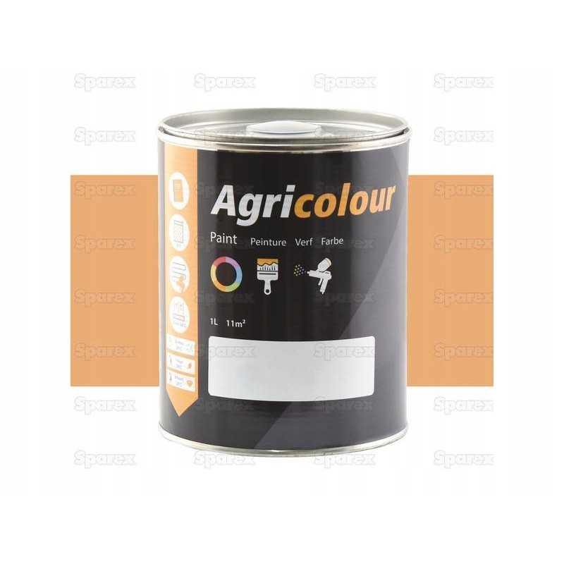 Lako dažai smėlio geltoni RAL 1002 1 litro skardinė