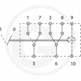 Hella jungiklis su užraktu 6fh007832101