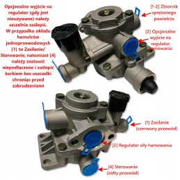 HZS4 2 grandinių atleidimo valdymo vožtuvas d50 d47