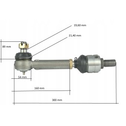 Kubota M5000 vairo traukės galas