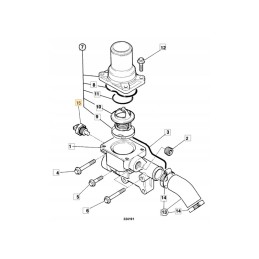 Temperatūros jutiklis perkins jcb 3cx 4cx 716 24200
