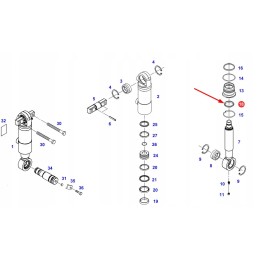 X540414700000 žiedas 52 x 60 x 7