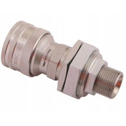 Hidraulinė greitoji jungtis, ilgas lizdas su eliminatoriumi