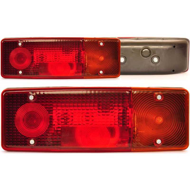 Ursus galinis gabaritinis žibintas su lempute, dešinė