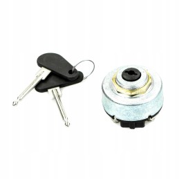 Paspauskite Zetor uždegimo jungiklį su agtech raktu