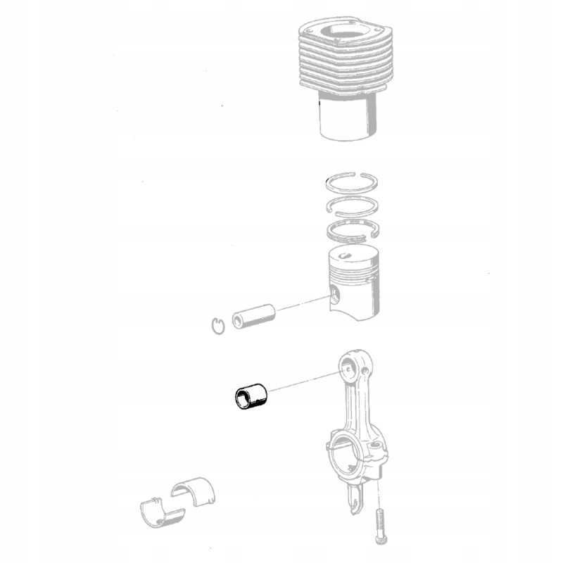 Hatz 03206901 stūmoklio kaiščio įvorė e673 e573