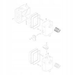 Hatz 01732701 duslintuvo tarpiklių komplektas 1b40 1b50