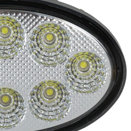 Halogeninė darbo lempa 8 led 12v 24v 24w 1800lm