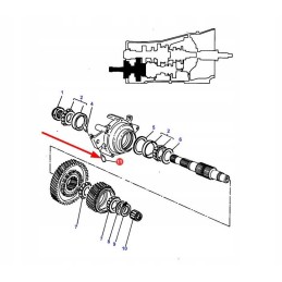 Massey Ferguson skląstis 1610891m1