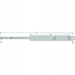 Dujinė pavara stoglangiui mf 42703901826m91