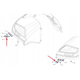 P5p48501183 kėlimo jungiklis tiesiai nuo sparno