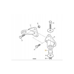 Variklio laikiklis jcb 3cx 4cx nuo 1997 123 03138