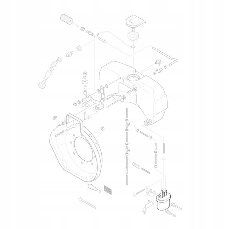 Hatz 50539200 kuro filtras 1b20 1b30 1b40