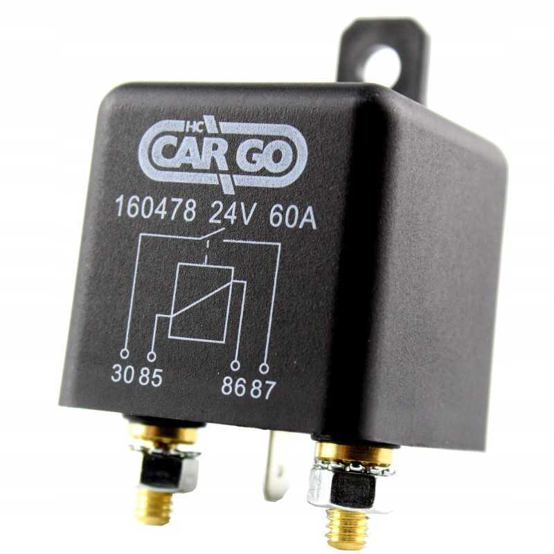 Universali didelės galios relė 24v 60a 180a hc