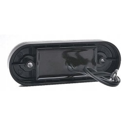 Stačiakampė LED markerinė lempa 12 24v 115 3x41 3x2