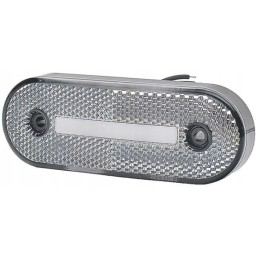 Stačiakampė LED markerinė lempa 12 24v 115 3x41 3x2