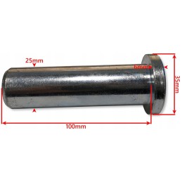 Pavaros su varžto ąselės skersmuo 25 montavimas