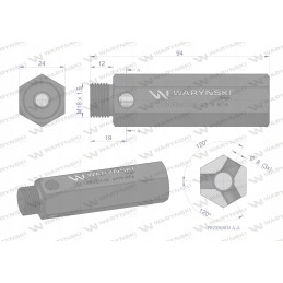 Hidraulinio siurblio apsauginis vožtuvas, trumpas