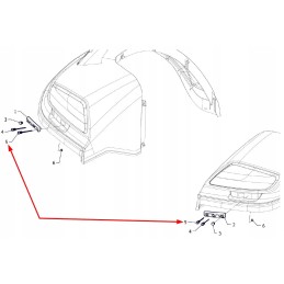 P5p48501183 kėlimo jungiklis