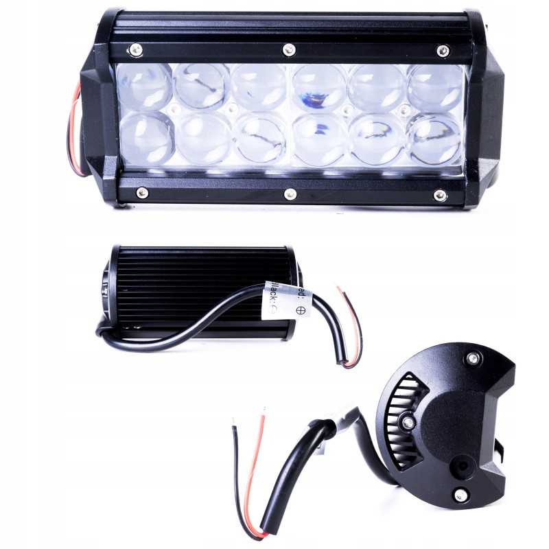 LED darbinė halogeninė lempa 36w Combo 4d Cree