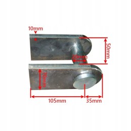 Pilnas pavaros su varžto kilpos skersmuo 20 montavimas