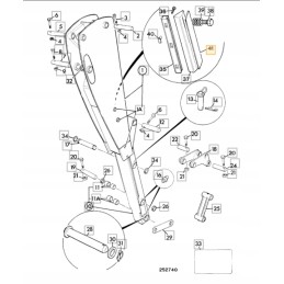 Slidžių poveržlė jcb 3cx 4cx 331 30894