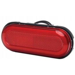 Stačiakampė LED markerinė lempa 12 24v 124x49x20mm