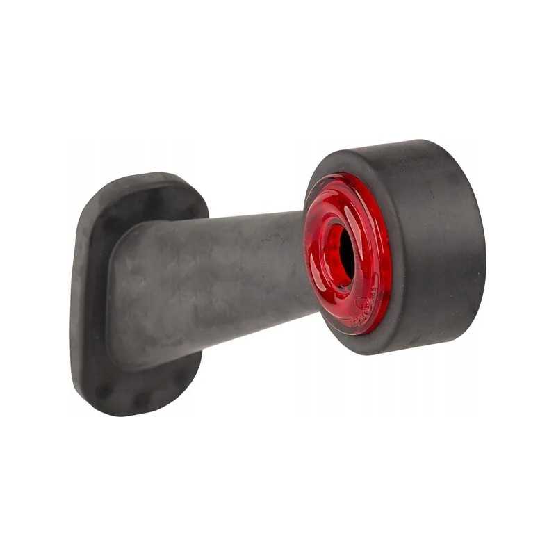 LED šoninė šviesa, dešinė, 12 24v, raudona, skaidri