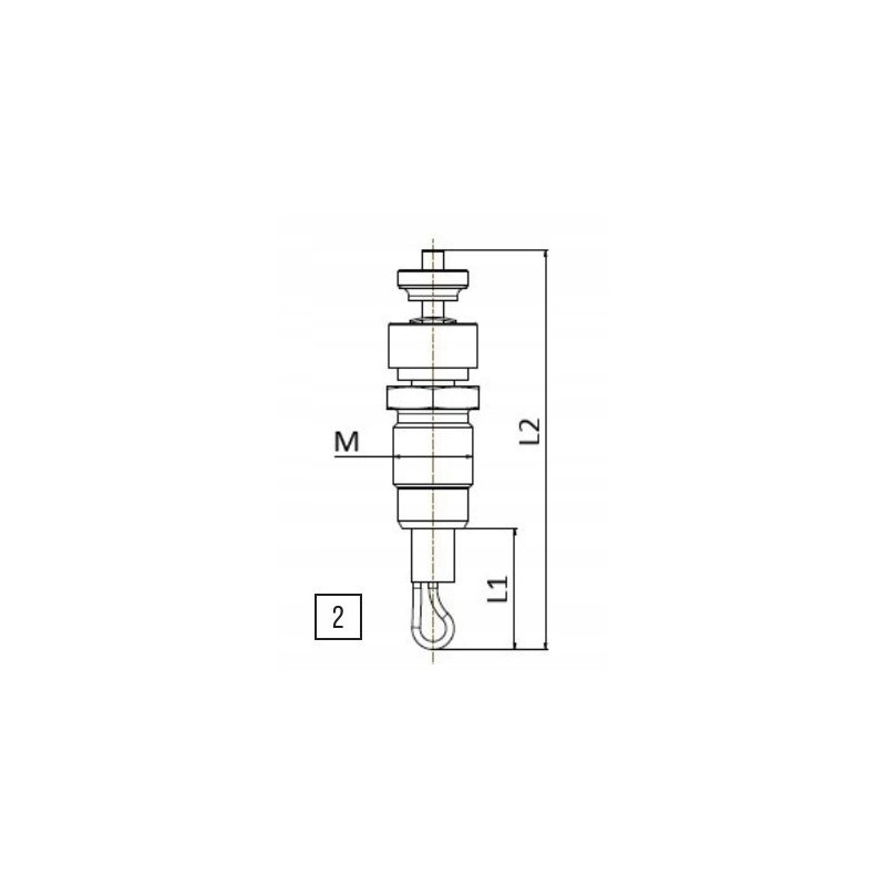 Uždegimo žvakės korpusas Mccormick 000 159 25 01 000 15