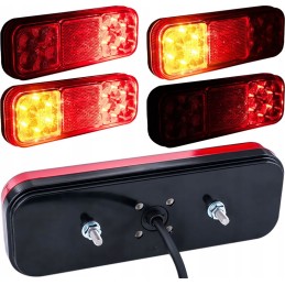 3 funkcijų galinis kombinuotas žibintas, priekaba, 2 vnt