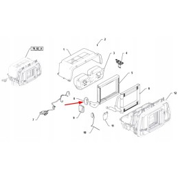 P5s81201169 oro kondicionieriaus išsiplėtimo vožtuvas