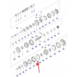 021822r1 pavarų dėžės spyruoklė