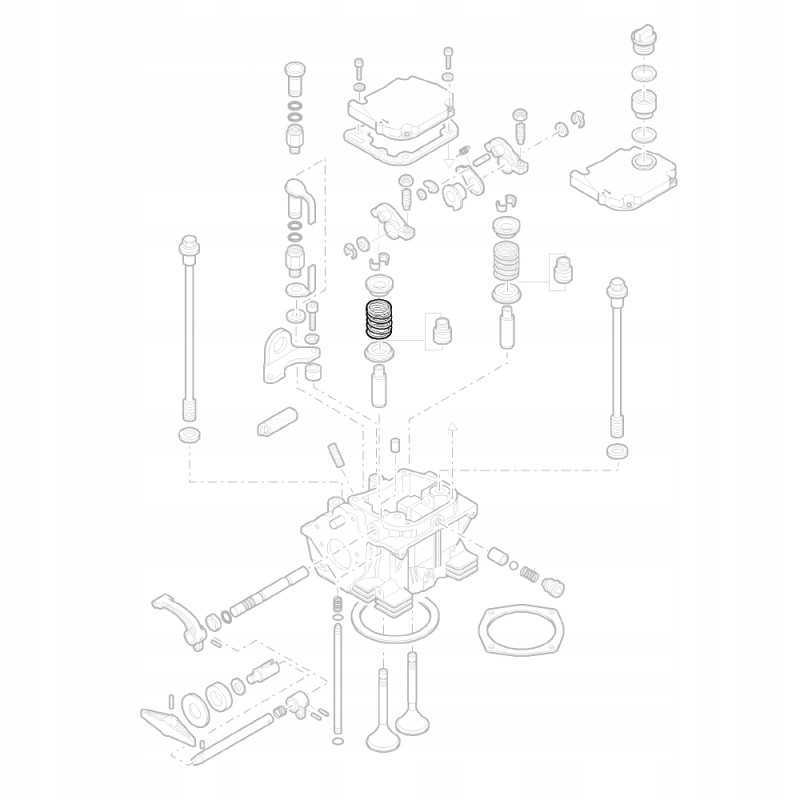 Hatz 04005300 vožtuvo spyruoklė 1d60 1d81