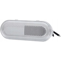 Stačiakampė LED markerinė lempa 12 24v 124x49x20mm